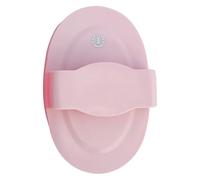 Imperial Riding IRH Soft Étrille à Ressort, avec poignée, Grande étrille Flexible en Plastique avec poignée Ergonomique, Nettoyage Efficace du Pelage pour Le toilettage Quotidien des Chevaux, Rose