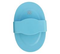 Imperial Riding IRH Soft Étrille à Ressort, avec poignée, Grande étrille Flexible en Plastique avec poignée Ergonomique, Nettoyage Efficace du Pelage pour Le toilettage Quotidien des Chevaux, Bleu