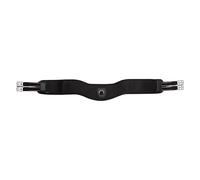 Imperial Riding IRHBasic Sangle de Saut Anatomique avec Rembourrage en néoprène et Anneau en D, Noir, 135 cm