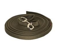 Imperial Riding IRHExtra Laisse Longe en Nylon Vert Olive 7,8 m x 2,5 cm