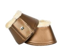 Imperial Riding IRHLovely Cloches de Sabot amortissantes et Anti-frottements avec Doublure en néoprène et Fermeture Cloches Robustes pour l'entraînement et la Vie Quotidienne Cappuccino, COB