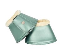 Imperial Riding IRHLovely Cloches de Sabot amortissantes et Anti-frottements avec Doublure en néoprène et Fermeture - Cloches Robustes pour l'entraînement et Le Quotidien - Vert Sauge - Full