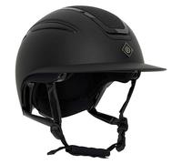 Imperial Riding IRHOlania Deluxe Big Visor Casque d'équitation unisexe pour adulte Noir pailleté, M
