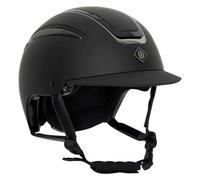 Imperial Riding IRHOlania Deluxe Small Visor Casque d'équitation Unisexe pour Adulte Noir Taille L