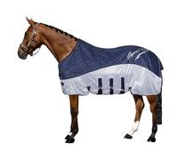 Imperial Riding IRHSuper Dry 185 Couverture Anti-Pluie et Anti-Mouches Bleu Marine