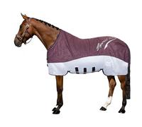 Imperial Riding IRHSuper-Dry Couverture de Pluie et Anti-Mouches 2 en 1 sans col - Couche supérieure imperméable - Protection Contre Les Mouches grâce à Un matériau en Maille Respirante - avec Rabat