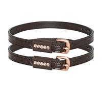 Imperial Riding Kids IRH Walker Glam Sangle d'éperons avec Strass Marron/Croco 40,6 cm