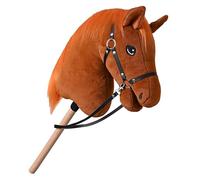 Imperial Riding KL10125004 Cheval à Baiser IRH Free Spirit avec Bride et rênes pour Hobby Horsing, Renard