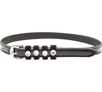 Imperial Riding Lanières d'Éperon Cuir IRHPardouz - Noir laqué - Cristal