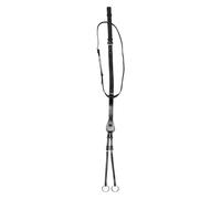 Imperial Riding Martingal IRH Core Martingale de Course en Cuir avec Fourche réglable Noir