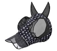 Imperial Riding Masque Anti-Mouches Trail Ride avec Protection nasale AOP COB - Noir