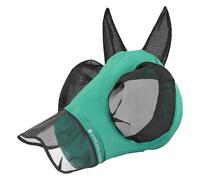 Imperial Riding Masque Anti-Mouches Trail Ride avec Protection nasale, Turquoise, Complet