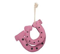 Imperial Riding Stable Buddy en Daim pour Chevaux et poneys, Jouet Anti-Ennui, Divertissement pour Boxe, Ceinturon ou remorque pour Chevaux, Fer à Cheval