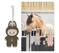 Imperial Riding Stable Buddy IRHBaby Jouet en Daim pour Chevaux et poneys, Jouet Anti-Ennui, Divertissement pour Boxe, Ceinturon ou remorque pour Chevaux, Vert Olive