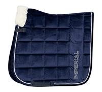Imperial Riding Tapis de Selle IRHImperial Ambient Flower - Bleu foncé - Dressage Cheval