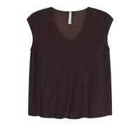 Imperial - Sleeveless V-Neck Top - Femme - Tops - Brun - Taille: 36 FR