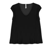 Imperial - Urban V-Neck Top - Femme - Tops - Noir - Taille: 38 FR