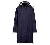 ImpermÃ©able coupe trapÃšze en polyurÃ©thane femme Ilse Jacobsen HornbÃŠk Bleu 44
