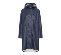 ImpermÃ©able coupe trapÃšze en polyurÃ©thane femme Ilse Jacobsen HornbÃŠk Bleu 46