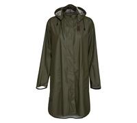 ImpermÃ©able coupe trapÃšze en polyurÃ©thane femme Ilse Jacobsen HornbÃŠk Vert 44