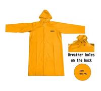 IMPERMEABILE PVC+POLIETERE GIALLO TAGLIA M INGCO