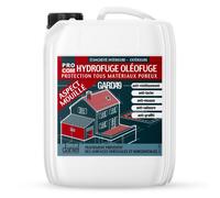 Imperméabilisant hydrofuge oléofuge anti tâche GARDA9 effet mouillé - terrasse, sol, mur, façade 1 litre
