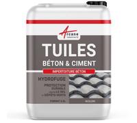 Imperméabilisant pour TUILE BÉTON - Liquide- Transparent - 2.5L (jusqu a 12.5m²)