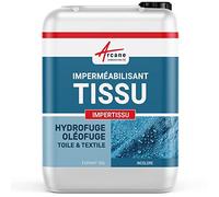 Imperméabilisant tissu, textile, hydrofuge, anti tache, produit pour toile, tente, ameublement, protection, store parasol, taud, nappe - 20 L (jusqu'à 200 m²) - ARCANE INDUSTRIES