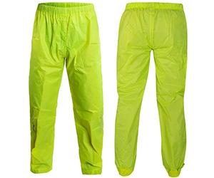 Impermeable 100% Moto Unisexe Motard Reflechissant Pantalon Pluie Fluo S
