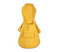 Imperméable à Capuche for Chien, Tendance, Poncho Tout Compris, vêtements Deux Pattes for, Veste imperméable, for Chiot et Gros(Yellow,XL)