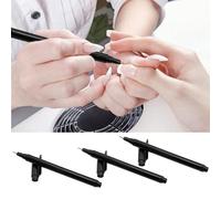 Imperméable À L'eau À Séchage Rapide Ongles Pointillage Stylo Strass Goujons Sélecteur Cire Crayon Manucure Ongles Art Outils