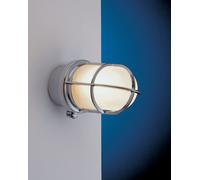 Imperméable Applique Murale D'Extérieur en Laiton Chrome IP44 Schiffslampe