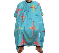 Imperméable Cape de Coupe, Avions colorés, Capes de Salon de Coiffure Professionnelle Cape de Coupe de Cheveux pour Femmes Adultes Salon