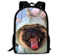 Imperméable Cartable Scolaire Carlin Heureux Sac À Dos d'affaires Portable Sac À Dos Scolaire pour Loisir, Scolaires, Usage Quotidien, 42X32X14Cm