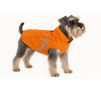 Flamingo Imperméable pour Chiens Pomi - Orange - Taille 40 cm (A: 40 cm, B: 36-40 cm, C: 52-58 cm) - Idéal pour Carlin, Westie, Basset Hound, Épagneul Tibétain et Cairn Terrier