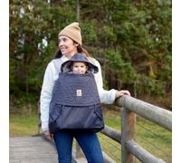Imperméable Cocon hiver gris charbon pour porte-bébé