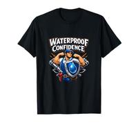 Imperméable Confidence Pun Pipe Pun Graphic T-Shirt