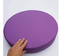 Imperméable Coussin de Siège Mousse à Mémoire de Forme Galette de Chaise Rond Coussin De Siège Coussins de Tabouret for Intérieur Et Extérieur(#7,45x5cm/18x2in)