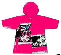 Imperméable de pluie pour enfants (FR/ES, Âge, 10 ans, Taille normale, Imperméable Monster High -fuchsia)