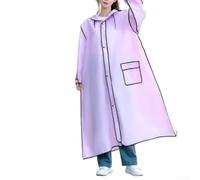 Imperméable d'extérieur avec fente pour sac à dos et bandes réfléchissantes, tissu enduit de PVC, double capuche, couverture étendue des jambes, manches pour le cyclisme (10)