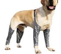 imperméable, Doux - Combinaison de récupération pour Chien - Pantalon et Manches Anti-léchage pour Chien, | Coudière de Protection réglable, attelle Anti-Taches pour Bandages, blessures, Jambes