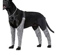 imperméable, Doux - Combinaison de récupération pour Chien - Pantalon et Manches Anti-léchage pour Chien, | Coudière de Protection réglable, attelle Anti-Taches pour Bandages, blessures, Jambes