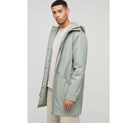 Imperméable droit long résistant à la douche homme - vert - S, vert