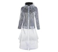 Imperméable équitation transparent avec fente de dos HKM Blanc XL