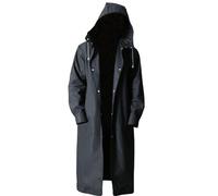 Imperméable Eva Réutilisable, Poncho De Pluie Imperméable Avec Capuche L