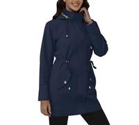 Imperméable Femme Avec Capuche Imperméable Cape de Pluie Randonnée Pluie Softshell Coupe Marin Saison Vent Sport Automne Veste Running Capuche Parka Femme Grande Taille S