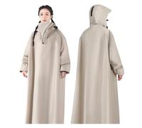 Imperméable for Voiture électrique, Long, intégral, imperméable, Tendance, Une pièce, for Moto pour Festival Vélo Randonée(Khaki,XX-Large)