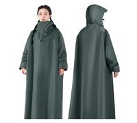 Imperméable for Voiture électrique, Long, intégral, imperméable, Tendance, Une pièce, for Moto pour Festival Vélo Randonée(Green,XL)