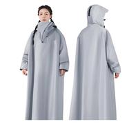 Imperméable for Voiture électrique, Long, intégral, imperméable, Tendance, Une pièce, for Moto pour Festival Vélo Randonée(Grey,M)