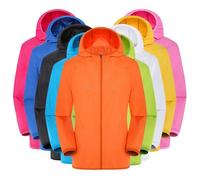 Impermeable Homme Veste Mi Saison Anorak Travail Coupe-Vent Imperméable Parka Tenue De Pluie Moto Softshell Respirante Rain Coat Manteau Coupe Vent Vêtements Imperméables Bleu